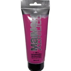 Farba akrylowa Acrilico - Maimeri - 180, Quinacridone Lake, 200 ml