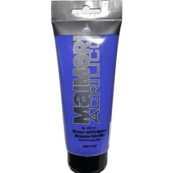 Farba akrylowa Acrilico - Maimeri - 441, Ultramarine Violet Blue, 200 ml