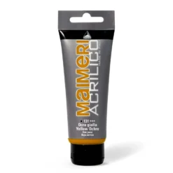 Farba akrylowa Acrilico - Maimeri - 131, Yellow Ochre, 200 ml