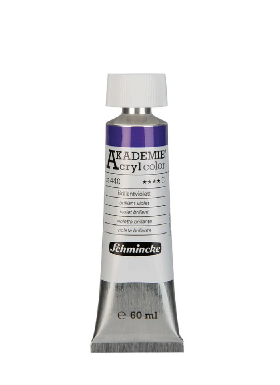 Farba akrylowa Akademie - Schmincke - 440, Brilliant Violet, 60 ml