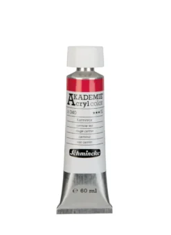Farba akrylowa Akademie - Schmincke - 340, Carmine Red, 60 ml
