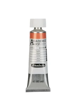Farba akrylowa Akademie - Schmincke - 802, Copper, 60 ml