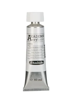 Farba akrylowa Akademie - Schmincke - 840, Fluorescent White, 60 ml