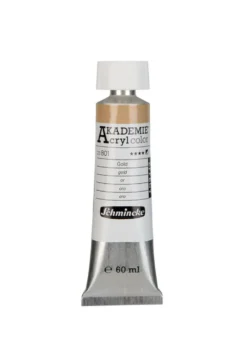 Farba akrylowa Akademie - Schmincke - 801, Gold, 60 ml