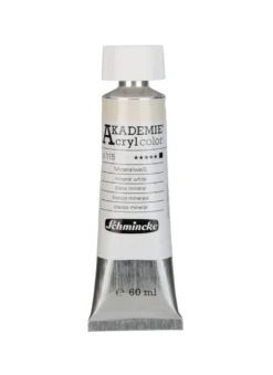 Farba akrylowa Akademie - Schmincke - 115, Mineral White, 60 ml