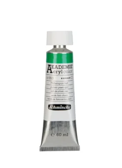 Farba akrylowa Akademie - Schmincke - 553, Phthalo Green Light, 60 ml