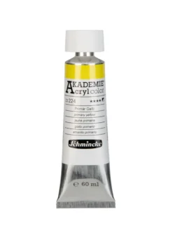 Farba akrylowa Akademie - Schmincke - 224, Primary Yellow, 60 ml