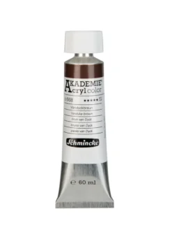 Farba akrylowa Akademie - Schmincke - 668, Vandyke Brown, 60 ml