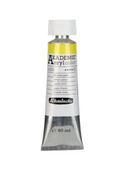 Farba akrylowa Akademie - Schmincke - 222, Yellow Lemon, 60 ml