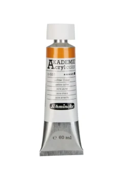 Farba akrylowa Akademie - Schmincke - 661, Yellow Ochre, 60 ml