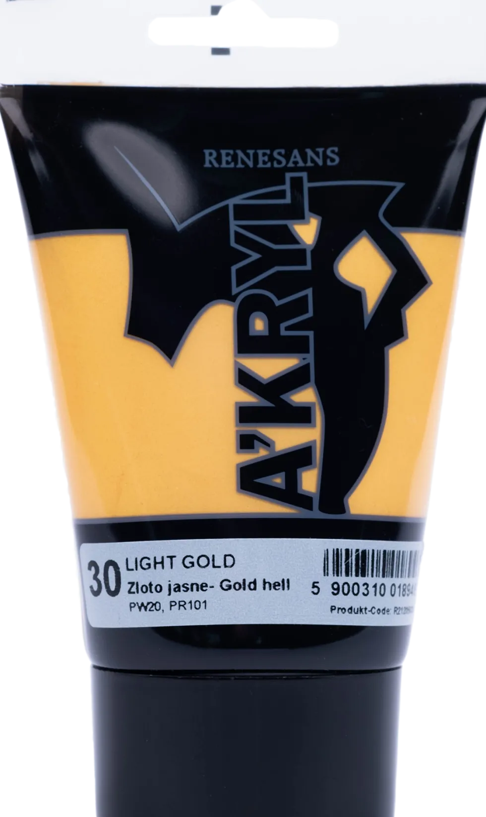 Farba akrylowa A'kryl metaliczna - Renesans - złota, 100 ml