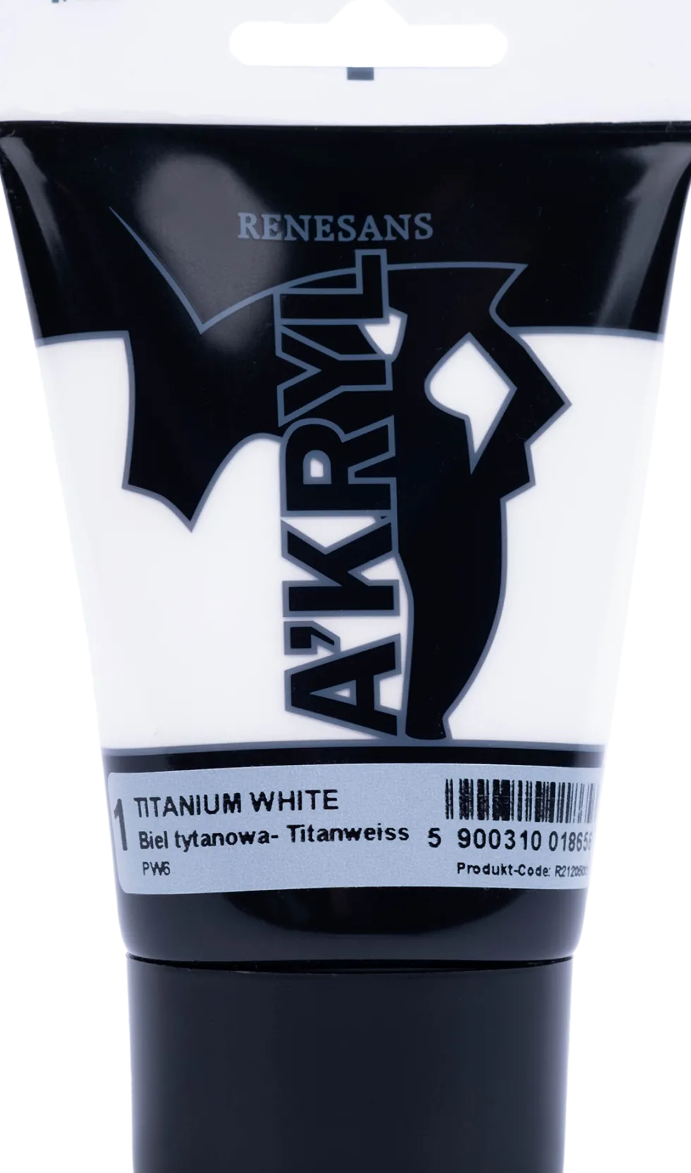Farba akrylowa A'kryl - Renesans - biel tytanowa, 100 ml