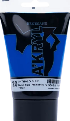 Farba akrylowa A'kryl - Renesans - błękit ftalowy, 100 ml