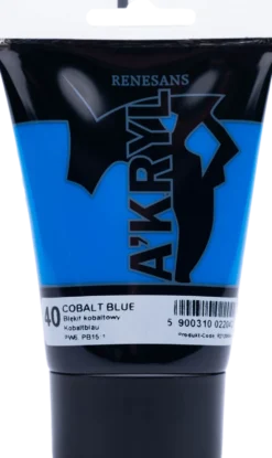 Farba akrylowa A'kryl - Renesans - błękit kobaltowy, 100 ml