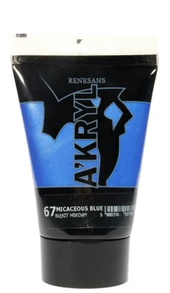 Farba akrylowa A'kryl - Renesans - błękit mikowy, 100 ml