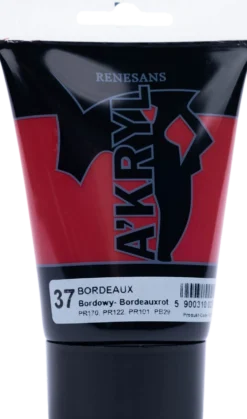 Farba akrylowa A'kryl - Renesans - bordowa, 100 ml