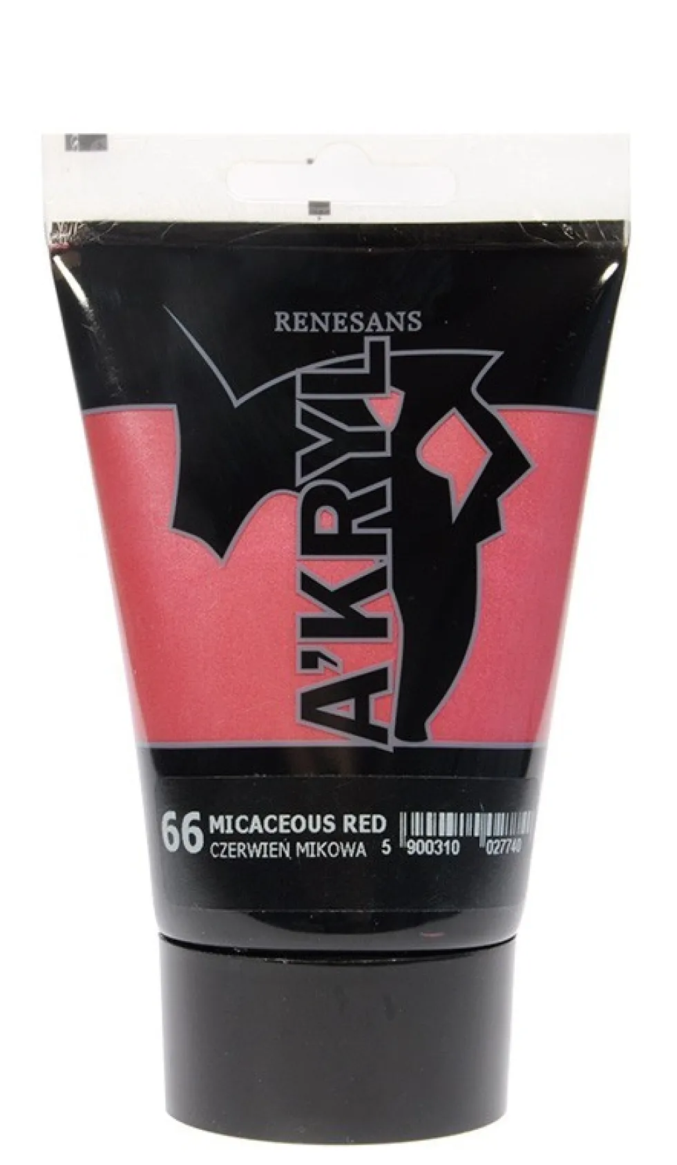 Farba akrylowa A'kryl - Renesans - czerwień mikowa, 100 ml