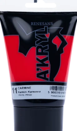 Farba akrylowa A'kryl - Renesans - karminowa, 100 ml