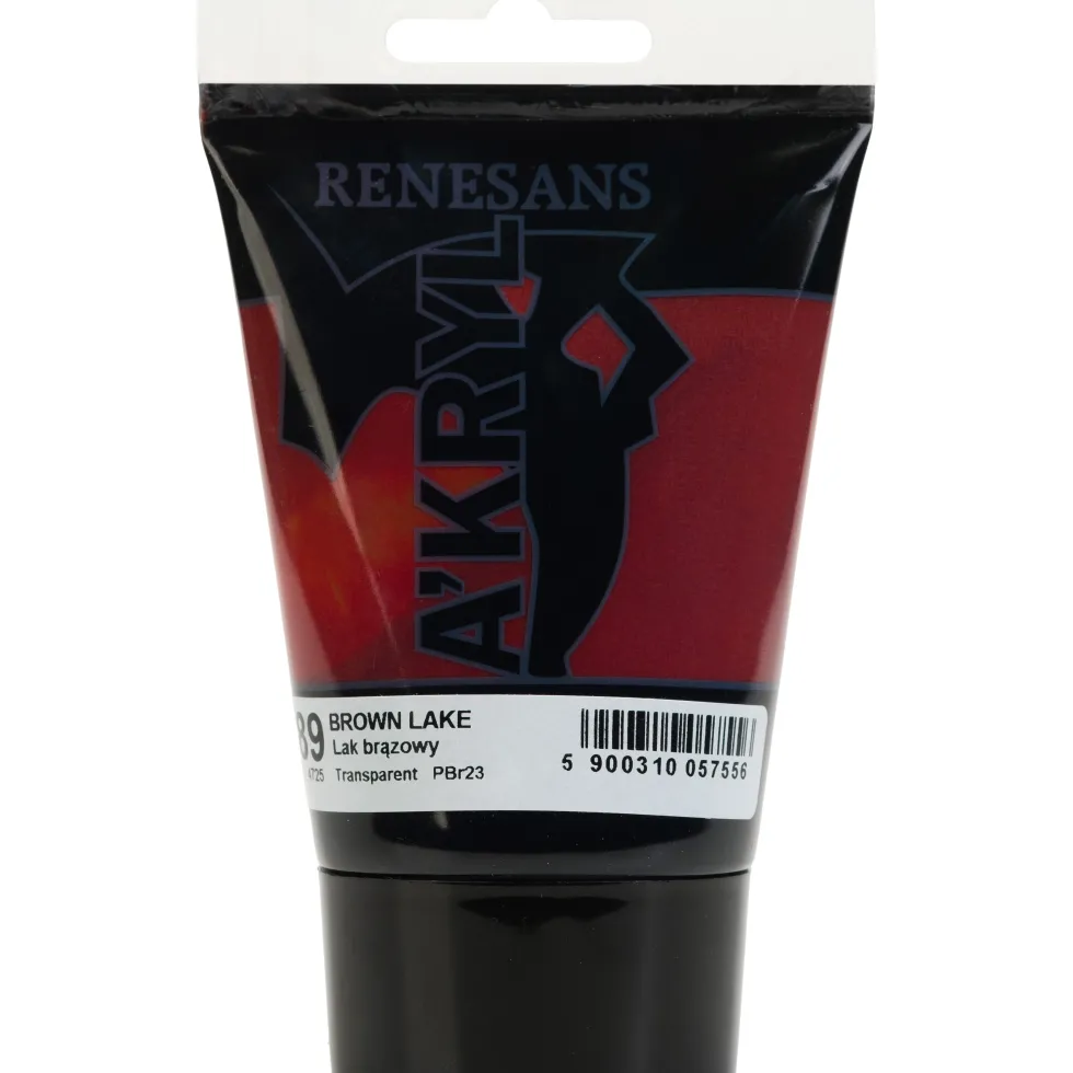 Farba akrylowa A'kryl - Renesans - 89 lak brązowy 100 ml