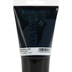 Farba akrylowa A'kryl - Renesans - 90 lak czarny 100 ml