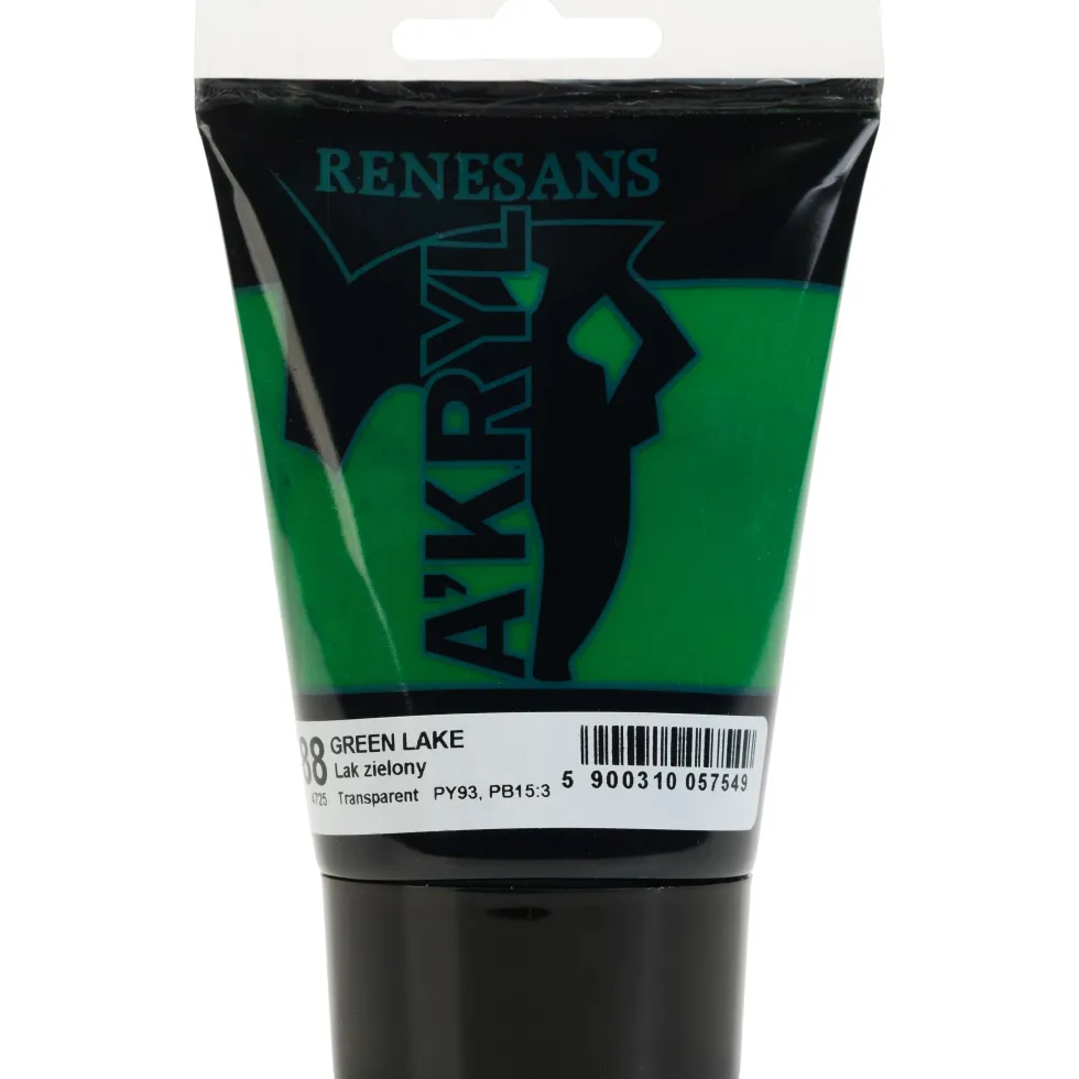 Farba akrylowa A'kryl - Renesans - 88 lak zielony 100 ml