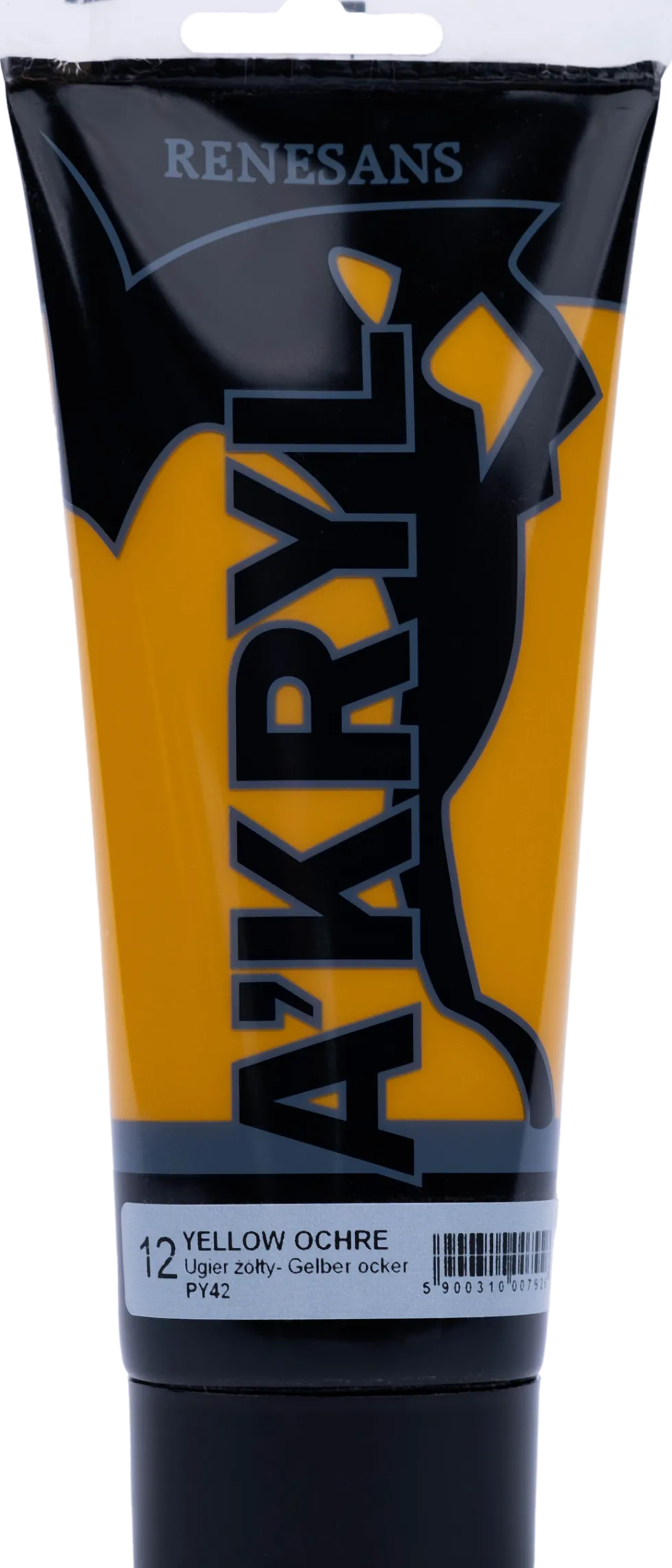 Farba akrylowa A'kryl - Renesans - ochra żółta, 200 ml