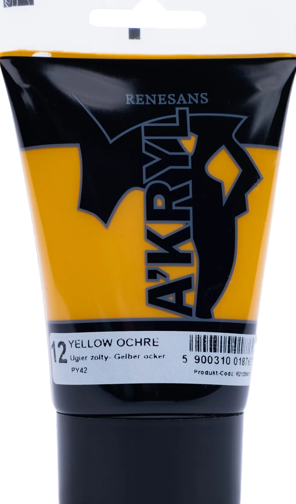 Farba akrylowa A'kryl - Renesans - ochra żółta, 100 ml