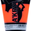 Farba akrylowa A'kryl - Renesans - pomarańcz fluorescencyjna, 100 ml