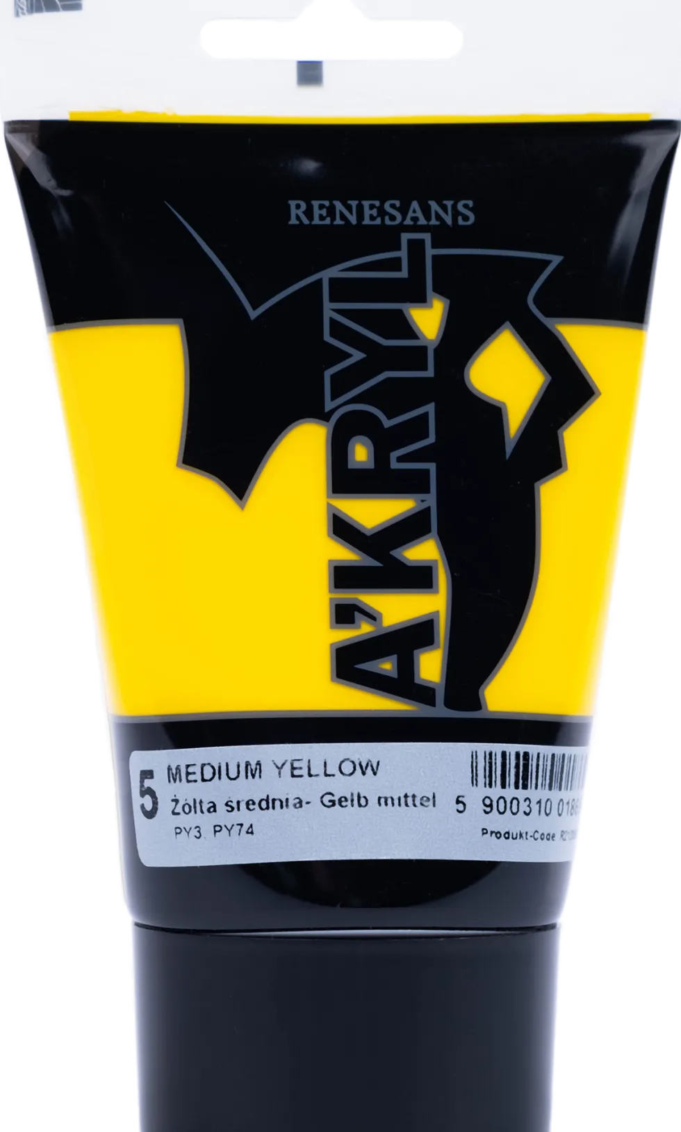 Farba akrylowa A'kryl - Renesans - żółć średnia, 100 ml