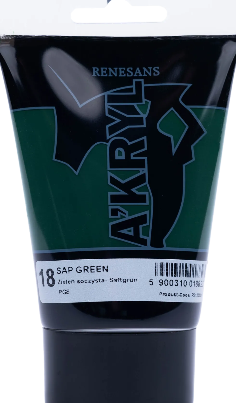 Farba akrylowa A'kryl - Renesans - soczysta zieleń, 100 ml