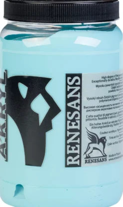 Farba akrylowa A'kryl - Renesans - 39, turkusowy, 500 ml