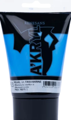 Farba akrylowa A'kryl - Renesans - ultramaryna perłowa, 100 ml