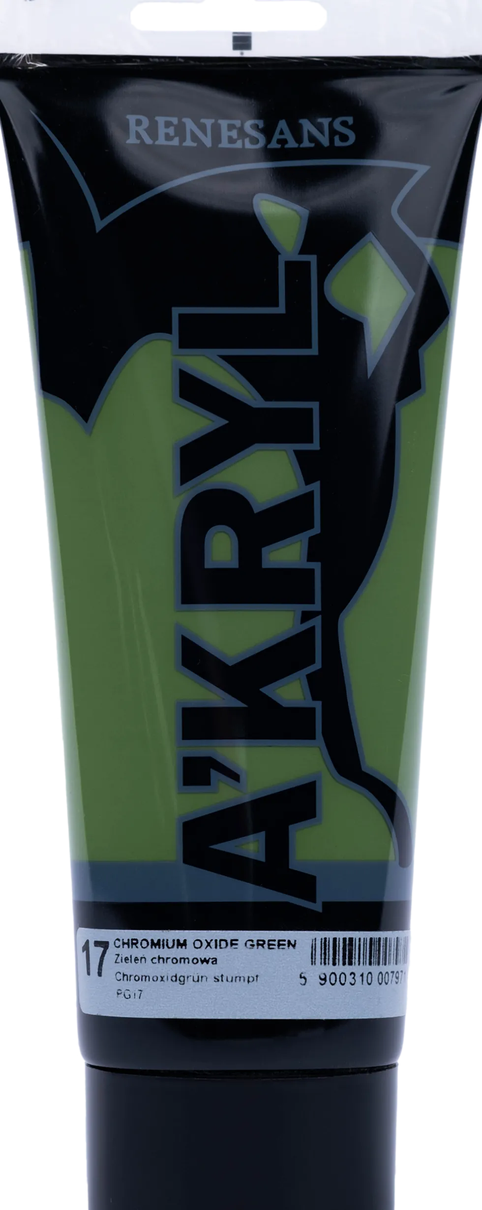 Farba akrylowa A'kryl - Renesans - zieleń chromowa, 200 ml