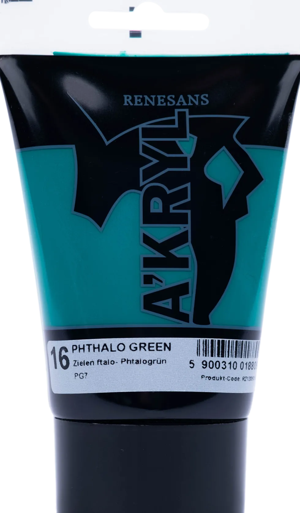 Farba akrylowa A'kryl - Renesans - zieleń ftalowa, 100 ml