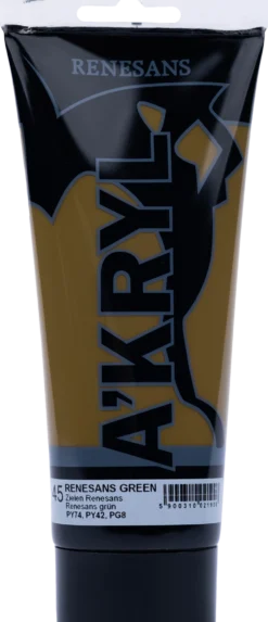 Farba akrylowa A'kryl - Renesans - zieleń renesansu, 200 ml