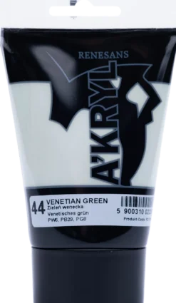 Farba akrylowa A'kryl - Renesans - zieleń wenecka, 100 ml