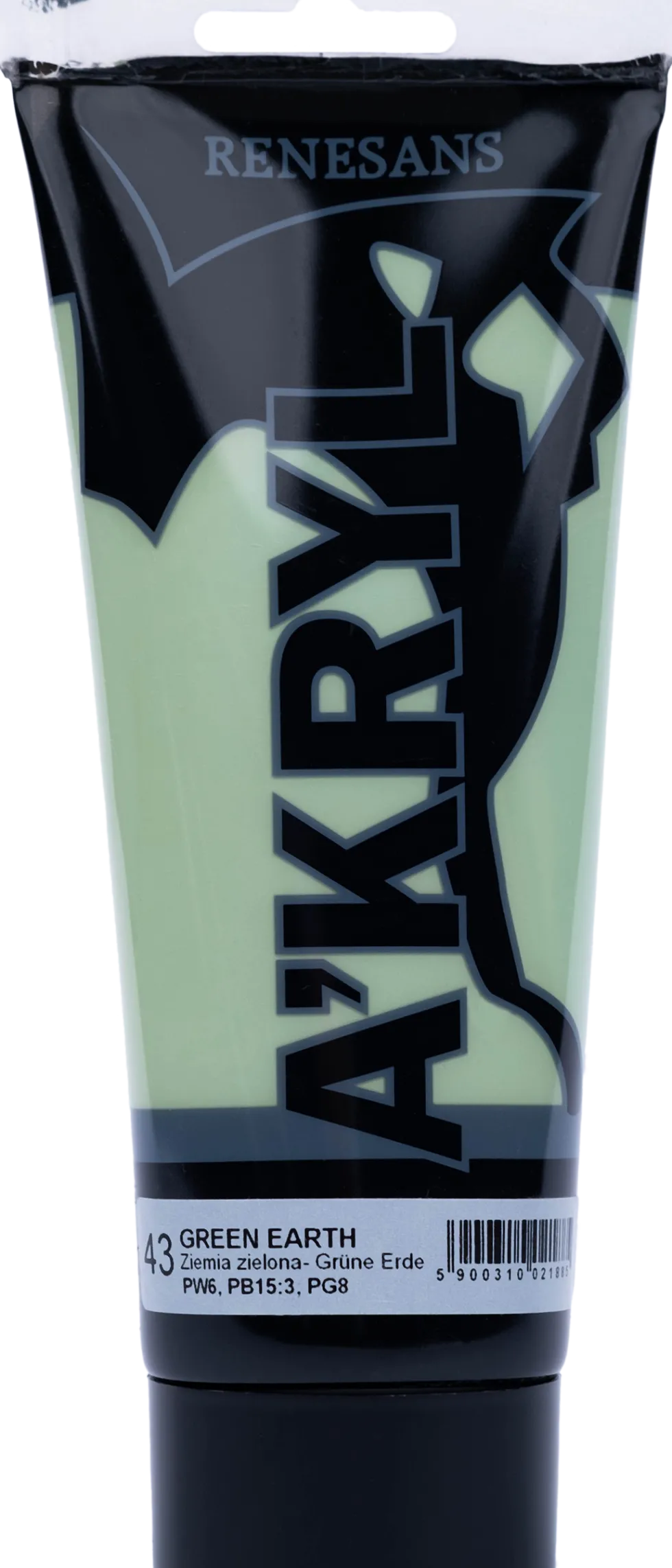 Farba akrylowa A'kryl - Renesans - ziemia zielona, 200 ml
