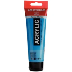 Farba akrylowa - Amsterdam - Brilliant Blue, 120 ml