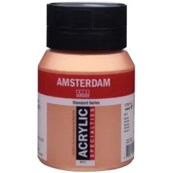 Farba akrylowa - Amsterdam - 811, Bronze, 500 ml