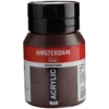 Farba akrylowa - Amsterdam - 409, Burnt Umber, 500 ml