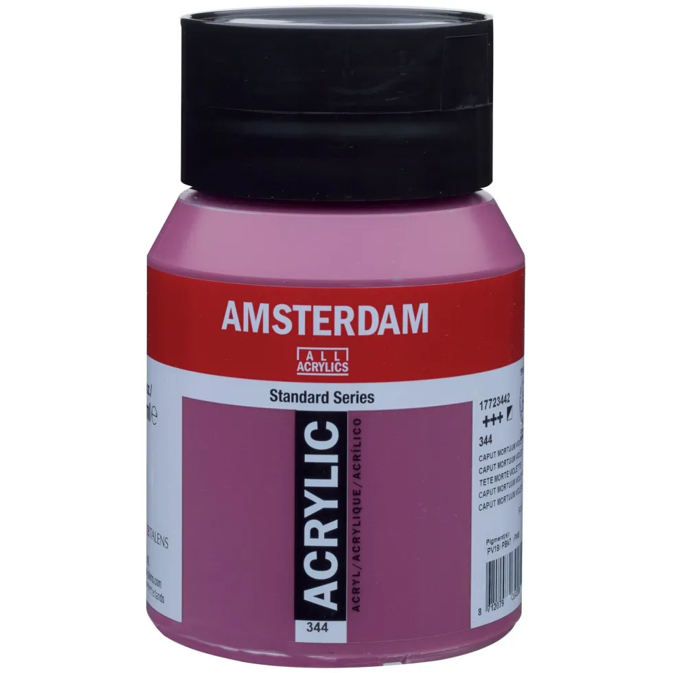 Farba akrylowa - Amsterdam - 344, Caput Mortuum Violet, 500 ml