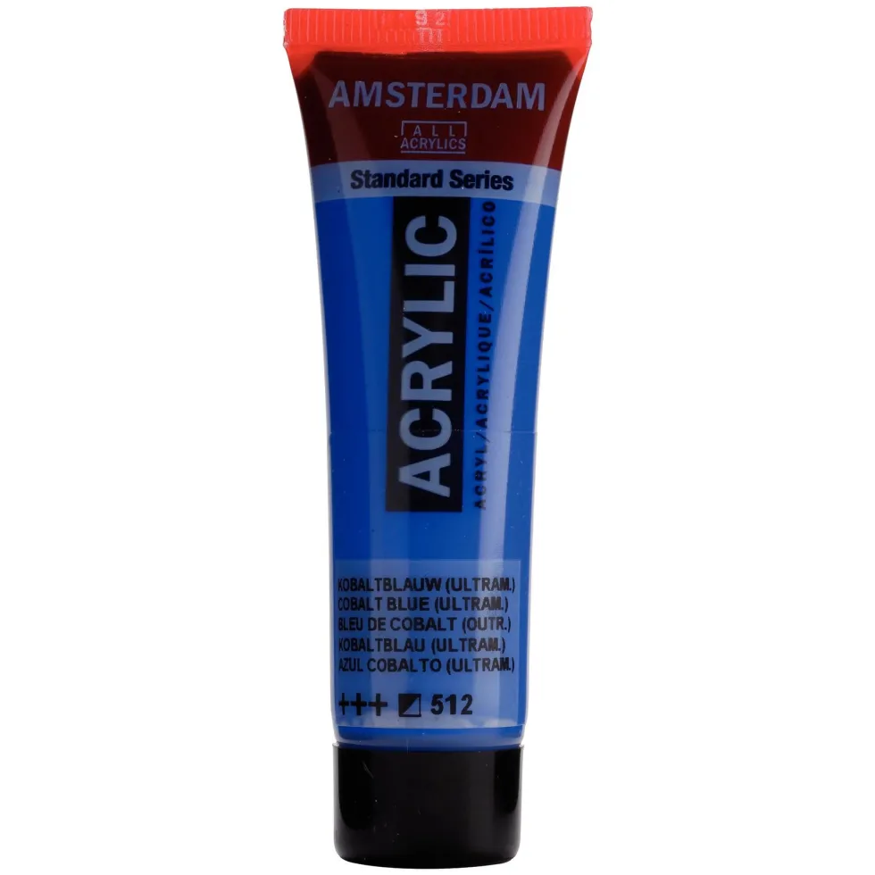 Farba akrylowa - Amsterdam - Cobalt Blue Ultramine, 20 ml