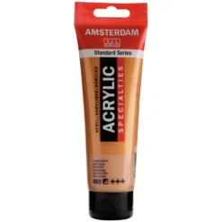 Farba akrylowa - Amsterdam - Deep Gold, 120 ml