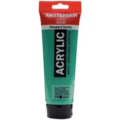 Farba akrylowa - Amsterdam - 615, Emerald Green, 250 ml