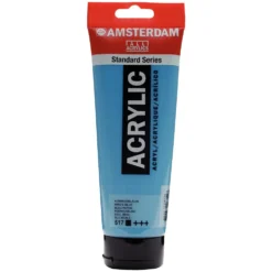 Farba akrylowa - Amsterdam - 517, King's Blue, 250 ml