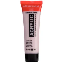 Farba akrylowa - Amsterdam - Light Rose, 20 ml
