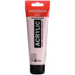 Farba akrylowa - Amsterdam - Light Rose, 120 ml