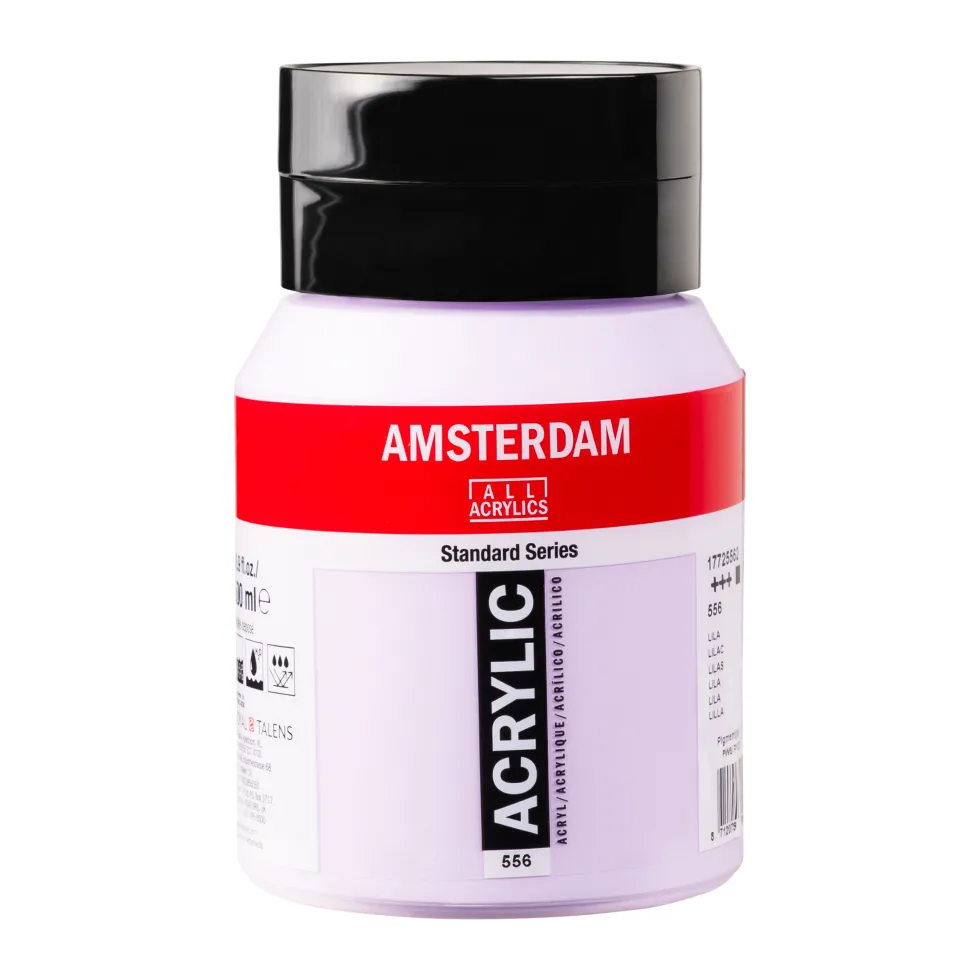 Farba akrylowa - Amsterdam - 556 Lilac 500 ml