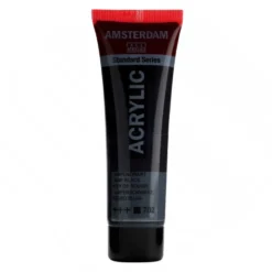 Farba akrylowa - Amsterdam - 850, Metallic Black, 20 ml