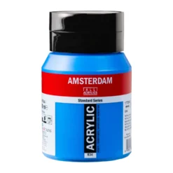 Farba akrylowa - Amsterdam - 834 Metallic Blue 500 ml